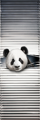 Fenster Rollo mit Motiv Panda