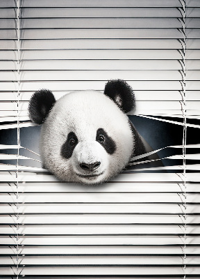 Fenster Rollo mit Motiv Panda