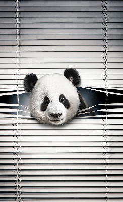 Fenster Rollo mit Motiv Panda