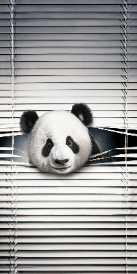 Fenster Rollo mit Motiv Panda