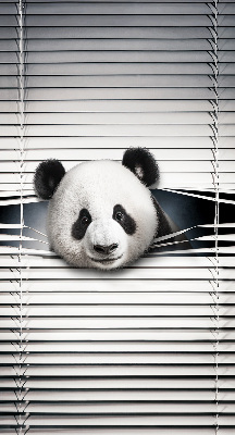 Fenster Rollo mit Motiv Panda