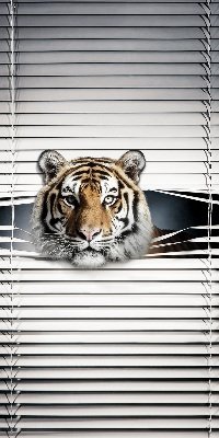 Rollo lichtundurchlässig mit Tiger-Motiv
