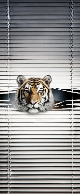 Rollo lichtundurchlässig mit Tiger-Motiv