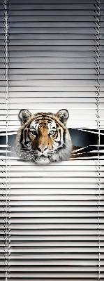 Rollo lichtundurchlässig mit Tiger-Motiv