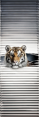 Rollo lichtundurchlässig mit Tiger-Motiv