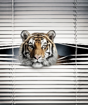 Rollo lichtundurchlässig mit Tiger-Motiv