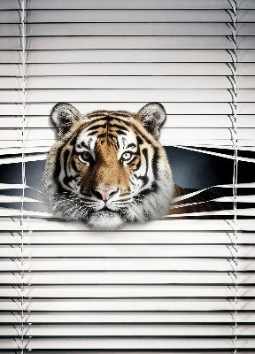 Rollo lichtundurchlässig mit Tiger-Motiv