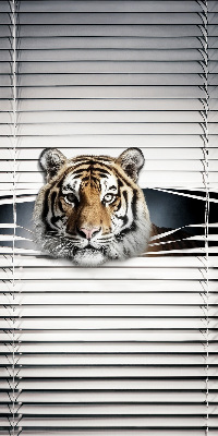 Rollo lichtundurchlässig mit Tiger-Motiv