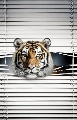 Rollo lichtundurchlässig mit Tiger-Motiv