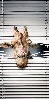 Fenster Rollo mit Giraffenmuster