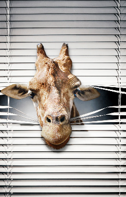Fenster Rollo mit Giraffenmuster