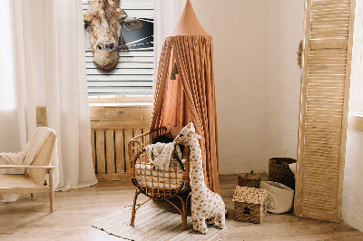 Fenster Rollo mit Giraffenmuster