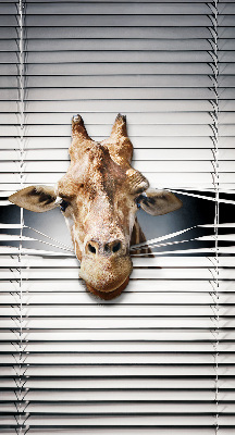 Fenster Rollo mit Giraffenmuster