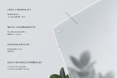 Quadratische Glastischplatte Lichtdurchlässige