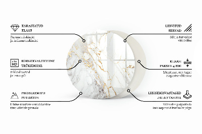 Runde tischplatte Kratzer auf der Betonoberfläche
