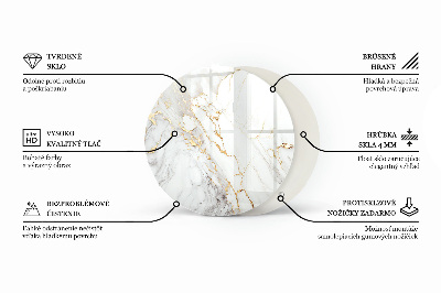 Runde tischplatte Kratzer auf der Betonoberfläche