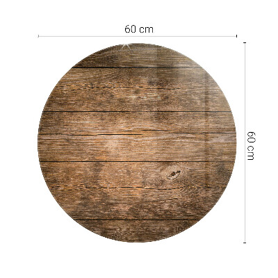 Runde tischplatte Ökologische Holzstruktur