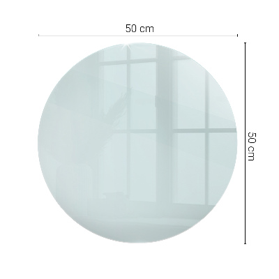 Glasplatte für runden tisch transparent