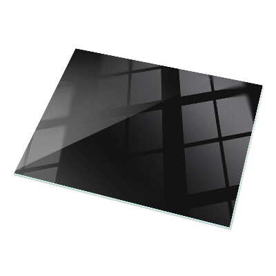 Rechteckige tischplatte Solides Schwarz, elegant