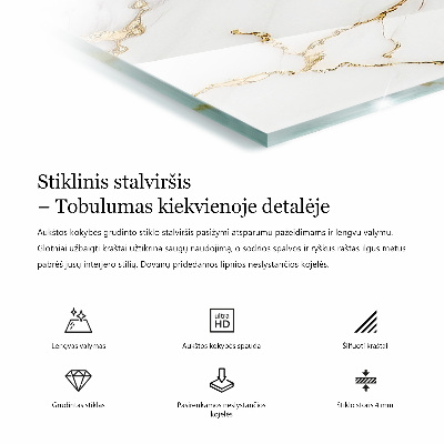 Rechteckige tischplatte Solides Schwarz, elegant