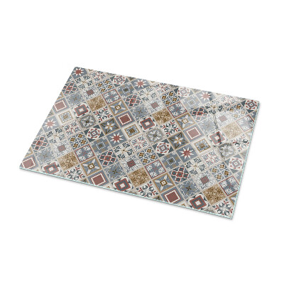 Rechteckige tischplatte Dekorative Mosaike mit Details