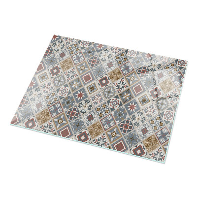Rechteckige tischplatte Dekorative Mosaike mit Details