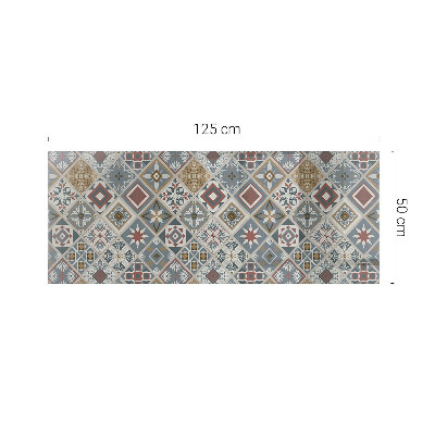 Rechteckige tischplatte Dekorative Mosaike mit Details