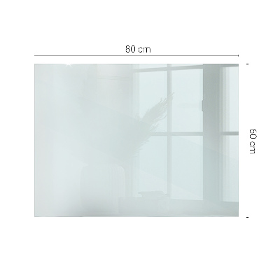 Rechteckige tischplatte transparent