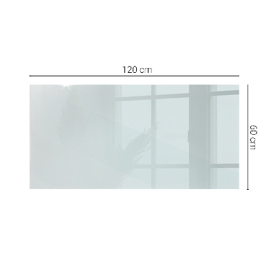 Rechteckige tischplatte transparent