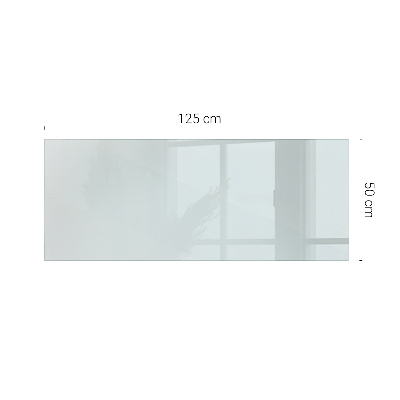 Rechteckige tischplatte transparent