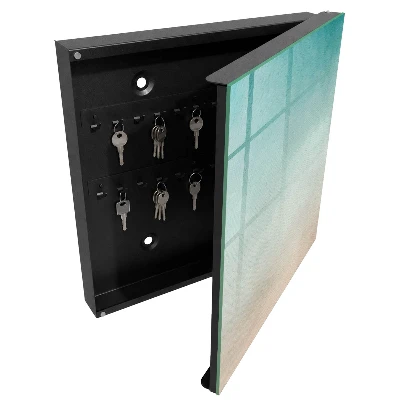 Schlüsselkasten in modernem Design mit sanftem Farbverlauf