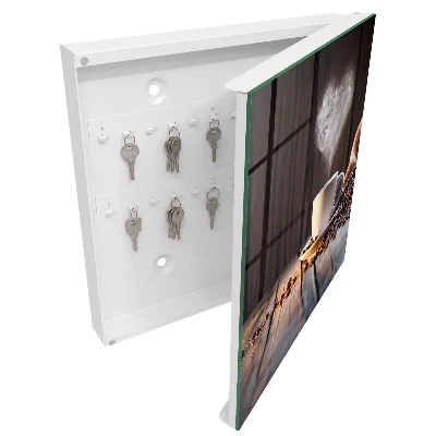 Schlüsselschrank für den Flur Kaffeeherz