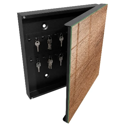 Schlüsselkasten modern Holzstruktur