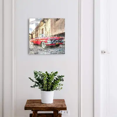Schlüsselschrank für den Flur Retro-Auto