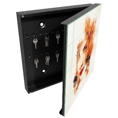 Schlüsselschrank Feminine Aquarellmalerei