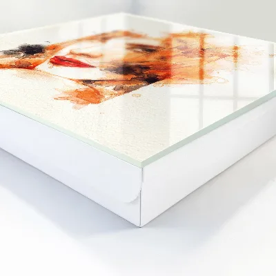 Schlüsselschrank Feminine Aquarellmalerei