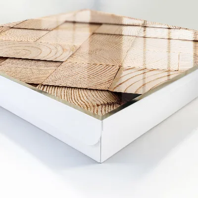 Schlüsselkasten modern Holzstruktur