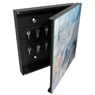 Schlüsselschrank mit Motiv Verträumte Abstraktion