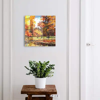 Schlüsselkasten modern Herbstlandschaft