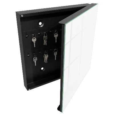 Schlüsselschrank Weiß