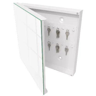 Schlüsselschrank Weiß