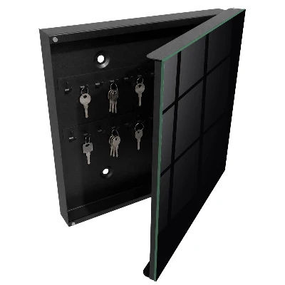 Schlüsselschrank für den Flur Schwarz