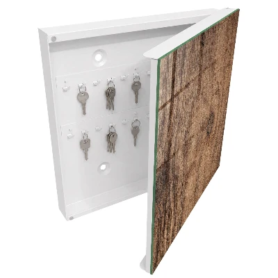 Schlüsselkasten modern Holzstruktur