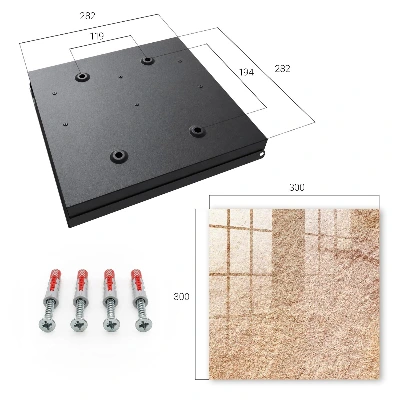 Schlüsselschrank Sandmuster