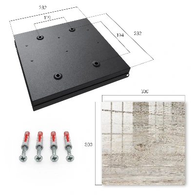 Schlüsselschrank für den Flur Holzstruktur