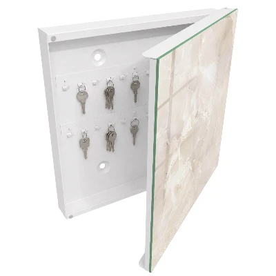 Schlüsselschrank Marmor-Eleganz