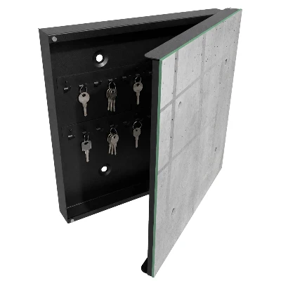 Schlüsselschrank für den Flur Rohbeton