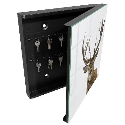 Schlüsselschrank Winterhirsch