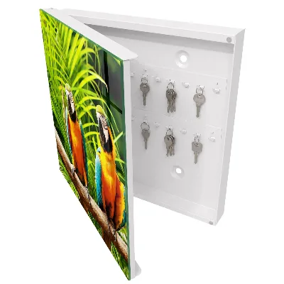 Schlüsselkasten modern Tropische Vögel