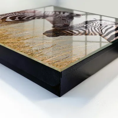 Schlüsselschrank Zebras zusammen